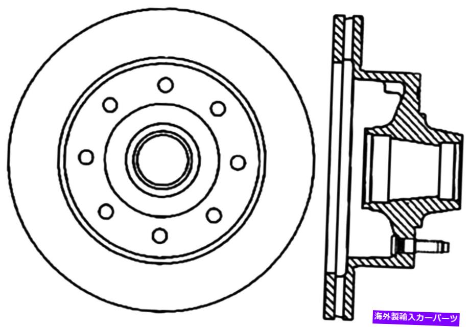brake disc rotor STOPTECH 128.65045Lディスクブレーキローター StopTech 128.65045L Disc Brake Rotor【並行輸入品】