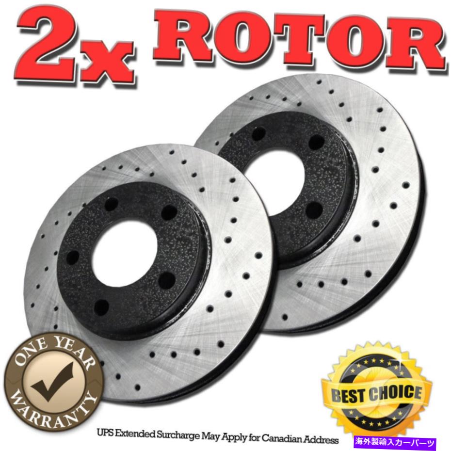 brake disc rotor RH0624フロントプレミアムブラックドリルブレーキローター2007 2008 2009 Mazda CX-9 CX9 RH0624 FRONT Premium BLACK Drill Brake Rotors FOR 2007 2008 2009 Mazda CX-9 CX9【並行輸入品】