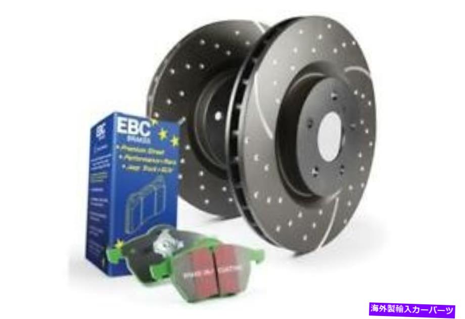 brake disc rotor EBCブレーキS3KR1158 S3キットGreenStuff 6000およびGDローター EBC Brakes S3KR1158 S3 Kits Greenstuff 6000 and GD Rotors【並行輸入品】