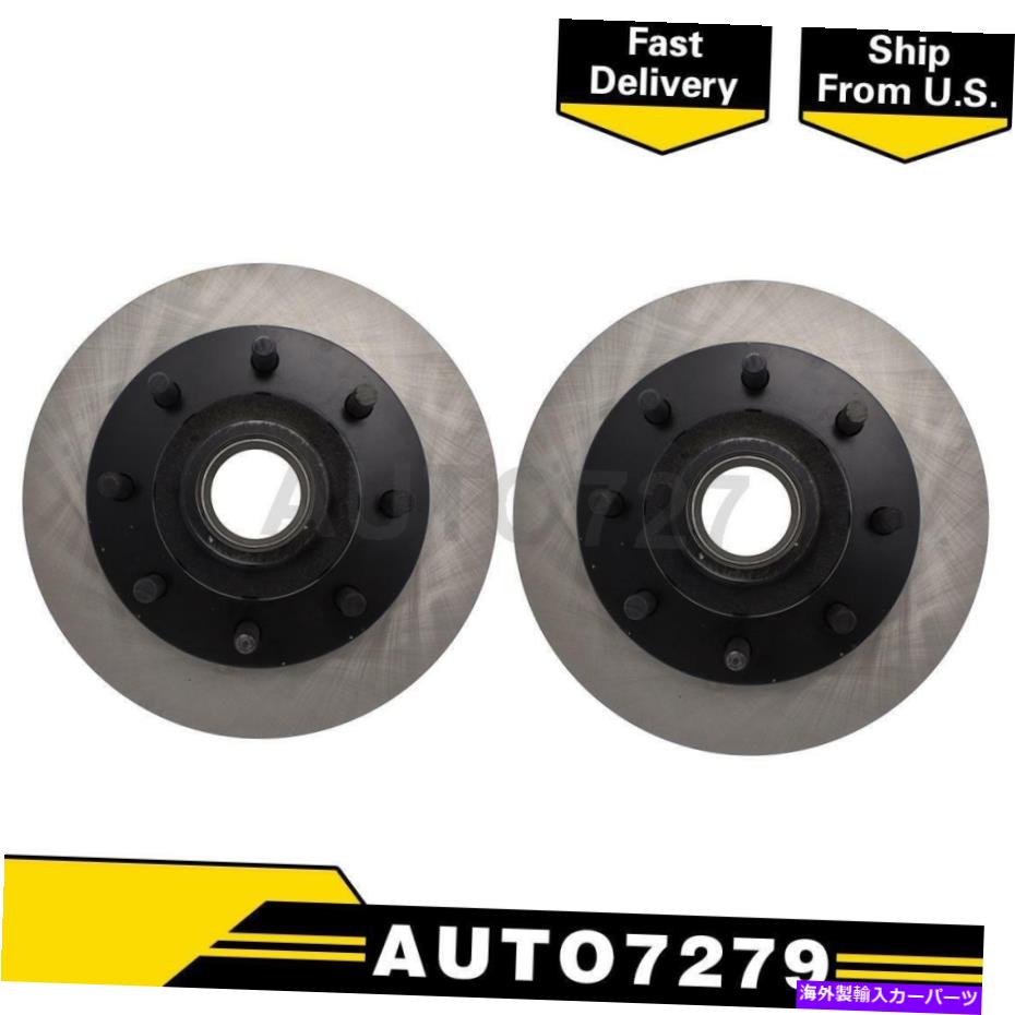 brake disc rotor 中心部のフロント2PCSディスクブレーキローターフォードE-250エコノリン Centric Parts Front 2PCS Disc Brake Rotor For Ford E-250 Econoline【並行輸入品】
