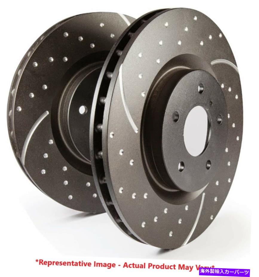brake disc rotor 07-15 Q7 / 03-18 CAYENNE / 06-17 TOUAREG GD GD1326 GD GD1326のEBC EBC For 07-15 Q7 / 03-18 Cayenne / 06-17 Touareg GD Grooved Front Rotors GD1326【並行輸入品】