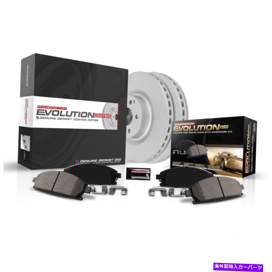 brake disc rotor CRK6993パワーストップブレーキディスクとパッドキット2輪セットシボレーシボレー用 CRK6993 Powerstop Brake Disc and Pad Kits 2-Wheel Set Rear for Chevy Chevrolet【並行輸入品】