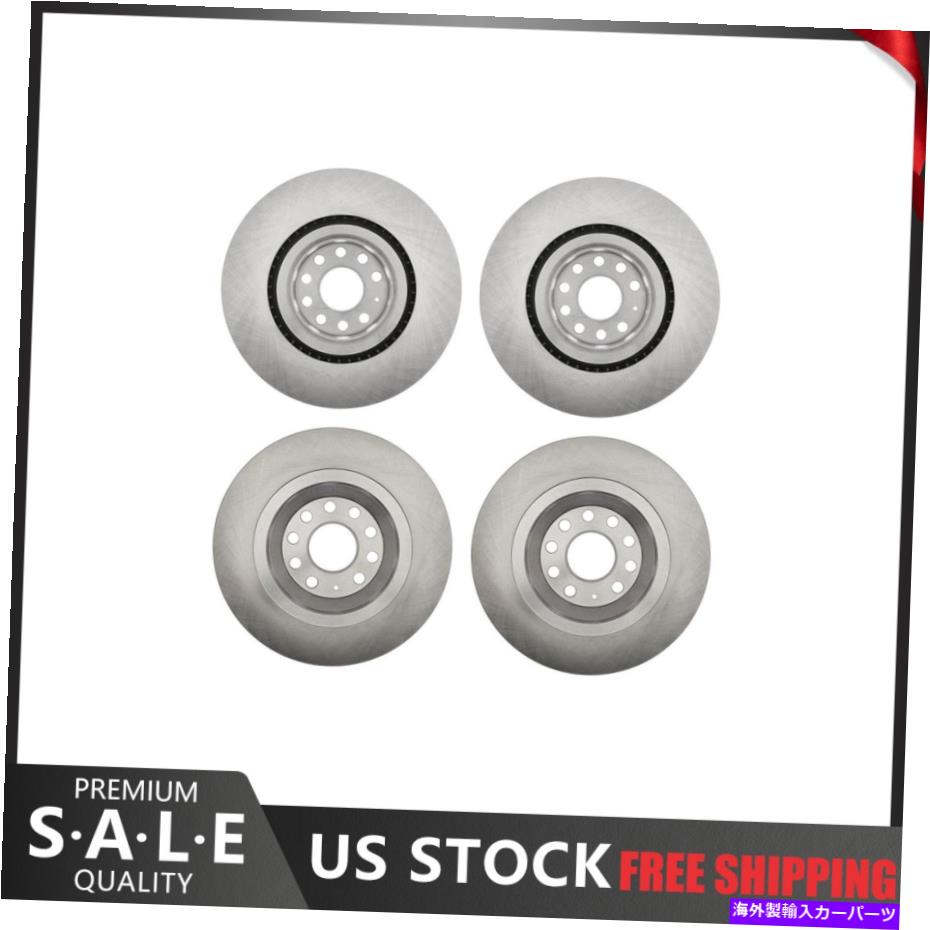 brake disc rotor 2008年フォルクスワーゲンR32フロントリアキットブレーキローター-RayBestosR -Line For 2008 Volkswagen R32 Front Rear Kit Brake Rotors - Raybestos R-Line【並行輸入品】