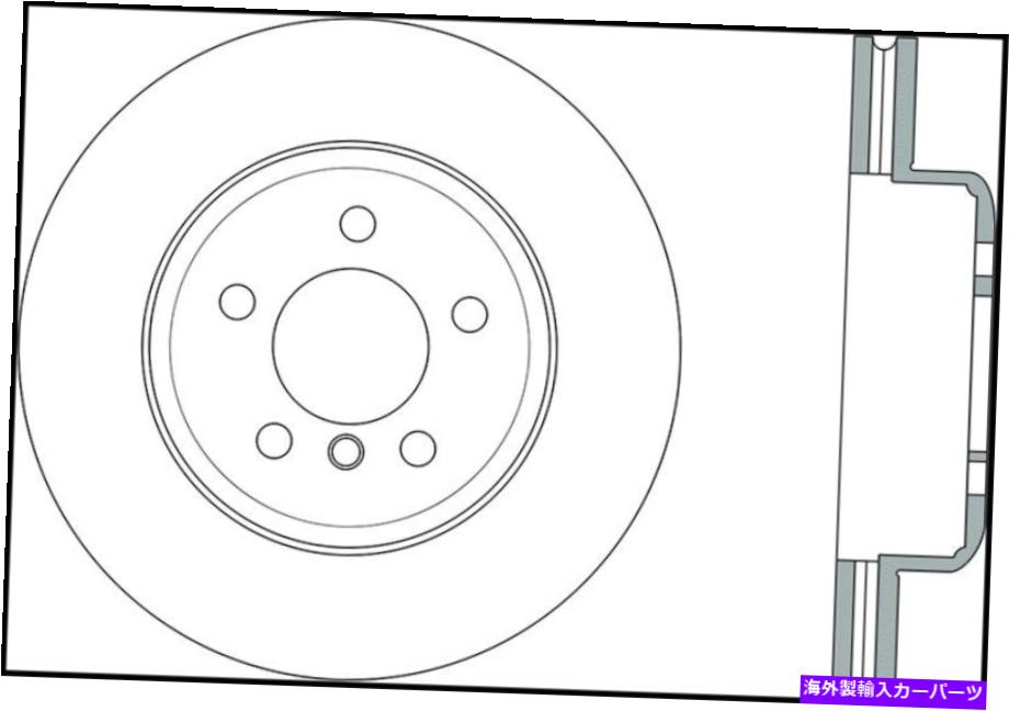 brake disc rotor STOPTECH FITS 2011-2013 BMW 535I / 2012-2016 BMW 640Iスロット＆ドリル StopTech Fits 2011-2013 BMW 535i / 2012-2016 BMW 640i Slotted & Drilled【並行輸入品】