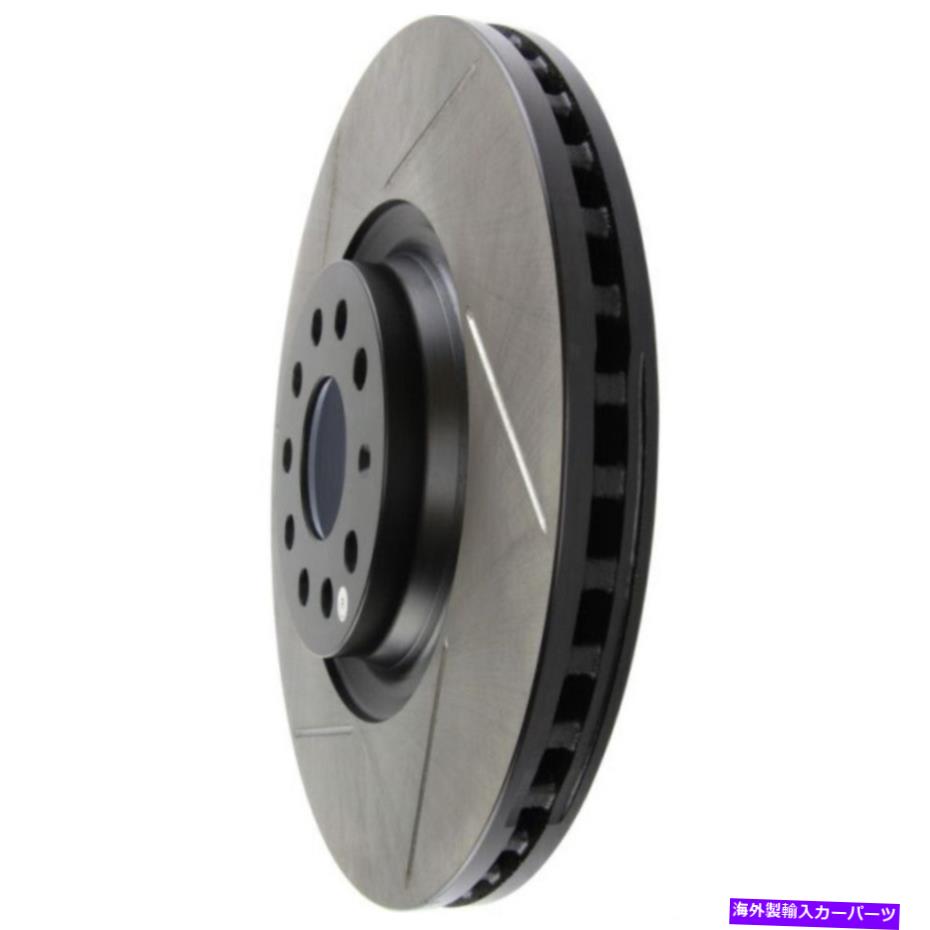 brake disc rotor フォルクスワーゲンゴルフ2016ブレーキロータースポーツスロットスロットのためのストップテック - 助手席側 StopTech For Volkswagen Golf 2016 Brake Rotor Sport Slotted - Passenger Side【並行輸入品】