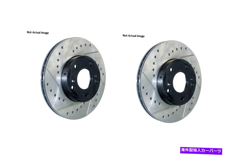 brake disc rotor 1977-1981ポンティアックボンネビルのフロントペアストップテックディスクブレーキローター（46846） Front PAIR Stoptech Disc Brake Rotor for 1977-1981 Pontiac Bonneville (46846)【並行輸入品】