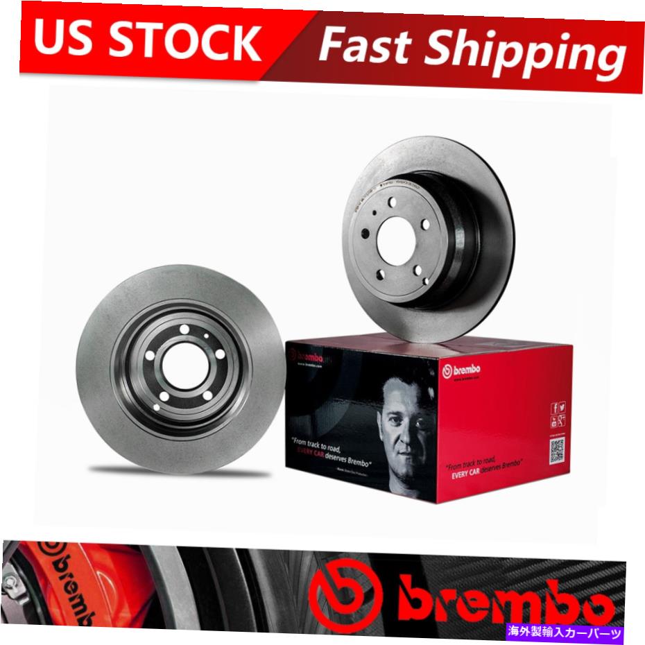 brake disc rotor 2004 Ford F -150 Heritage Front Brake Rotors -Brembo Premium OEに相当する Fits 2004 Ford F-150 Heritage Front Brake Rotors - Brembo Premium OE Equivalent【並行輸入品】