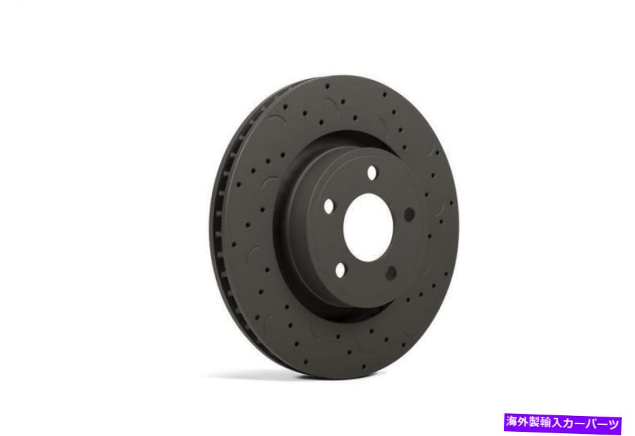 brake disc rotor ホークパフォーマンスhtc5386-faf talon cross drilled and slotted Hawk Performance HTC5386-AF Talon Cross-Drilled and Slotted【並行輸入品】