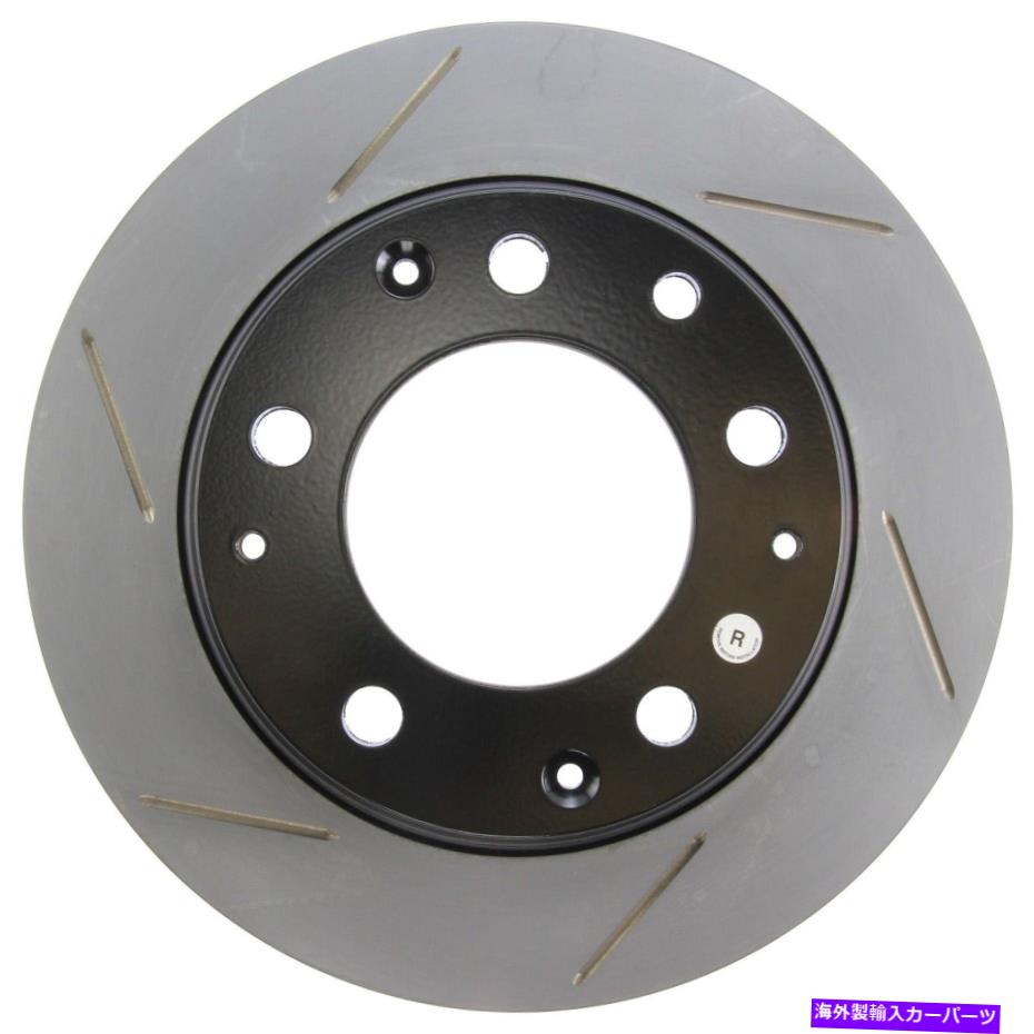 brake disc rotor STOPTECH 126.37019SLスポーツスロットディスクブレーキローターフィット84-89 911 StopTech 126.37019SL Sport Slotted Disc Brake Rotor Fits 84-89 911【並行輸入品】