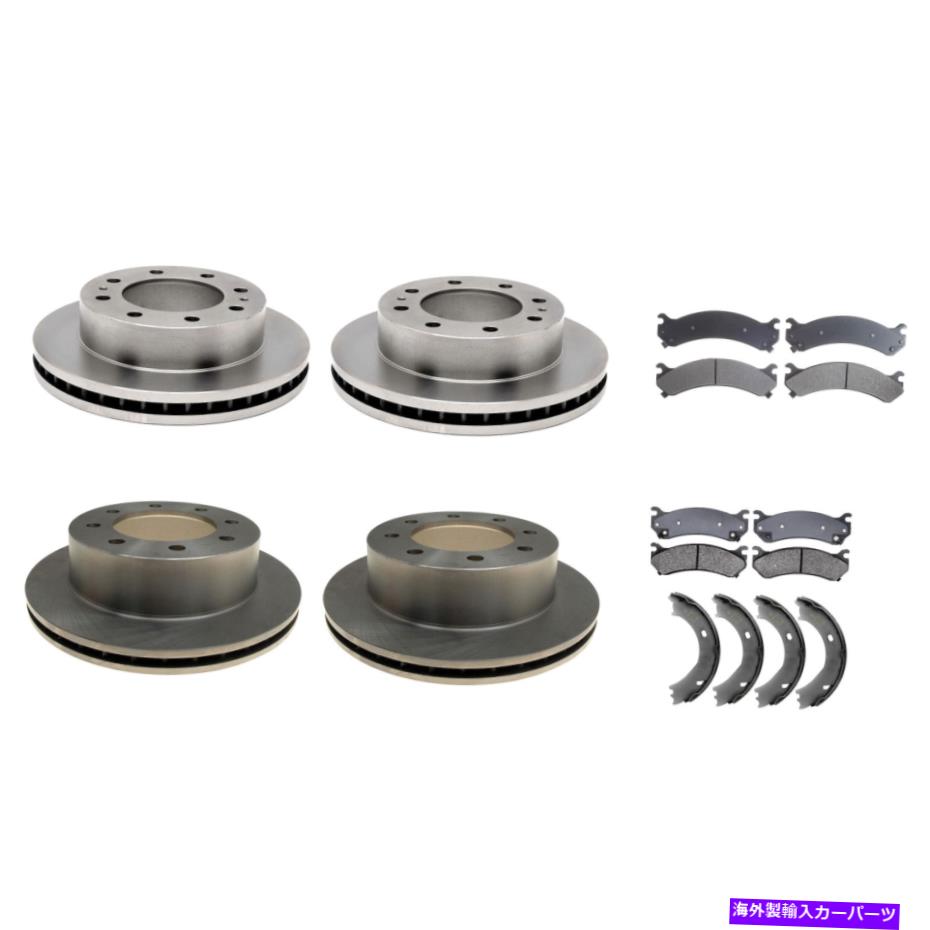 brake disc rotor Acdelco Silver Front325mm Rear330mmブレーキキットディスクシルバラード用ローターパッドシューズ ACDelco Silver Front325mm Rear330mm Brake Kit Discs Rotor Pad Shoe for Silverado【並行輸入品】