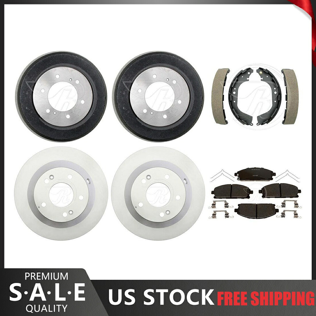 brake disc rotor QX4 1997コーティングブレーキローターとセラミックパッドブレーキドラム＆シューズ - レイベスト Fits QX4 1997 Coated Brake Rotors & Ceramic Pads Brake Drums & Shoes - Raybestos【並行輸入品】｜Us Custom Parts Shop USDM