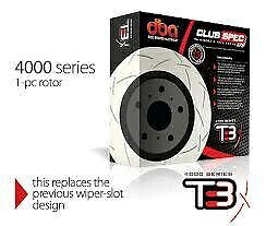 brake disc rotor DBA T3リアスロットブレーキローターX 2ミツビシランサーエボリューションEVO 5-9 DBA T3 Rear Slotted Brake Rotors x 2 for Mitsubishi Lancer evolution EVO 5-9【並行輸入品】|Us Custom Parts Shop USDM