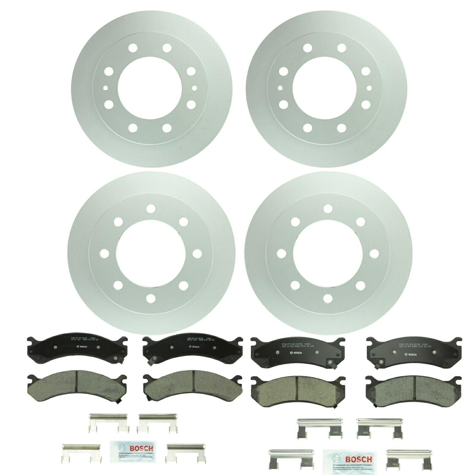 brake disc rotor ボッシュフロント305mm&リア330mmブレーキキットディスクローターシボレーGMC用セラミックパッド Bosch Front 305mm & Rear 330mm Brake Kit Disc Rotors Ceramics Pads For Chevy GMC【並行輸入品】|Us Custom Parts Shop USDM