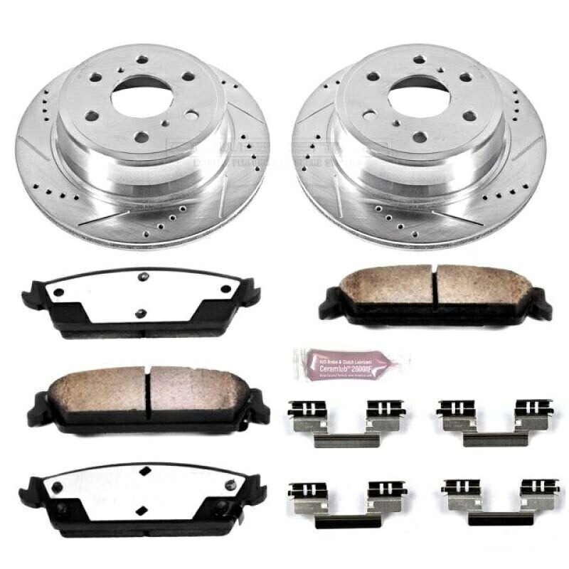 brake disc rotor パワーストップリアZ36トラック＆トウブレーキキット07-14キャデラックエスカレード Power Stop Rear Z36 Truck & Tow Brake Kit For 07-14 Cadillac Escalade【並行輸入品】｜Us Custom Parts Shop USDM 86,878円