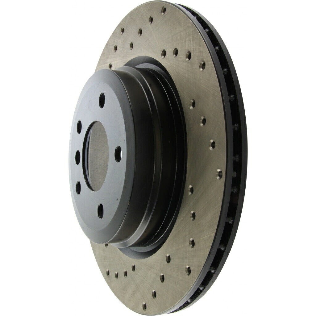 brake disc rotor EBC GD7069 GD SPORT DIMPLE DRILLILD&スロット付きブレーキローター - StopTech For Lexus IS300 2016-2020 Brake Rotor Drilled Cross - Front Driver Side【並行輸入品】|Us Custom Parts Shop USDM