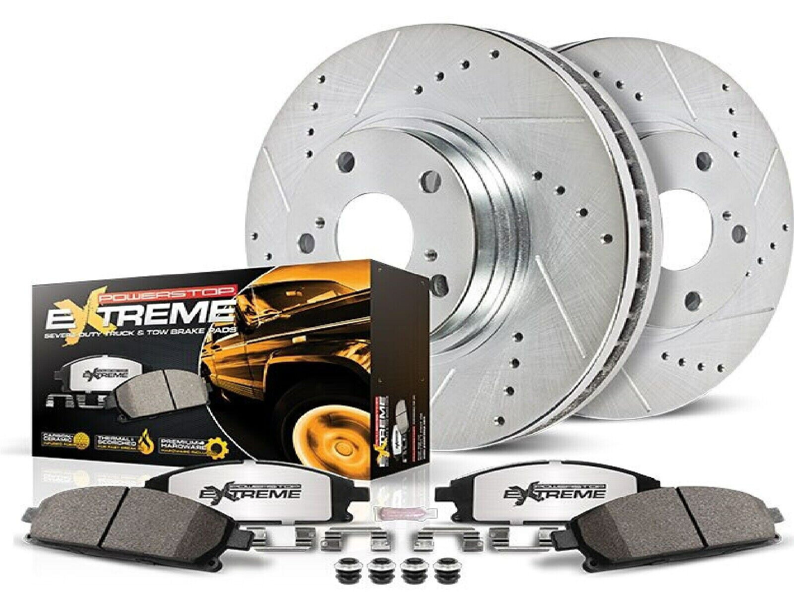 brake disc rotor 2008-2011のフロントフロントキットスディスクブレーキローターメルセデスml550(68382) Powerstop K6271-36 Rear Z36 Truck & Tow Brake Pad/Rotor Kit for 12-18 Ford F-150【並行輸入品】|Us Custom Parts Shop USDM
