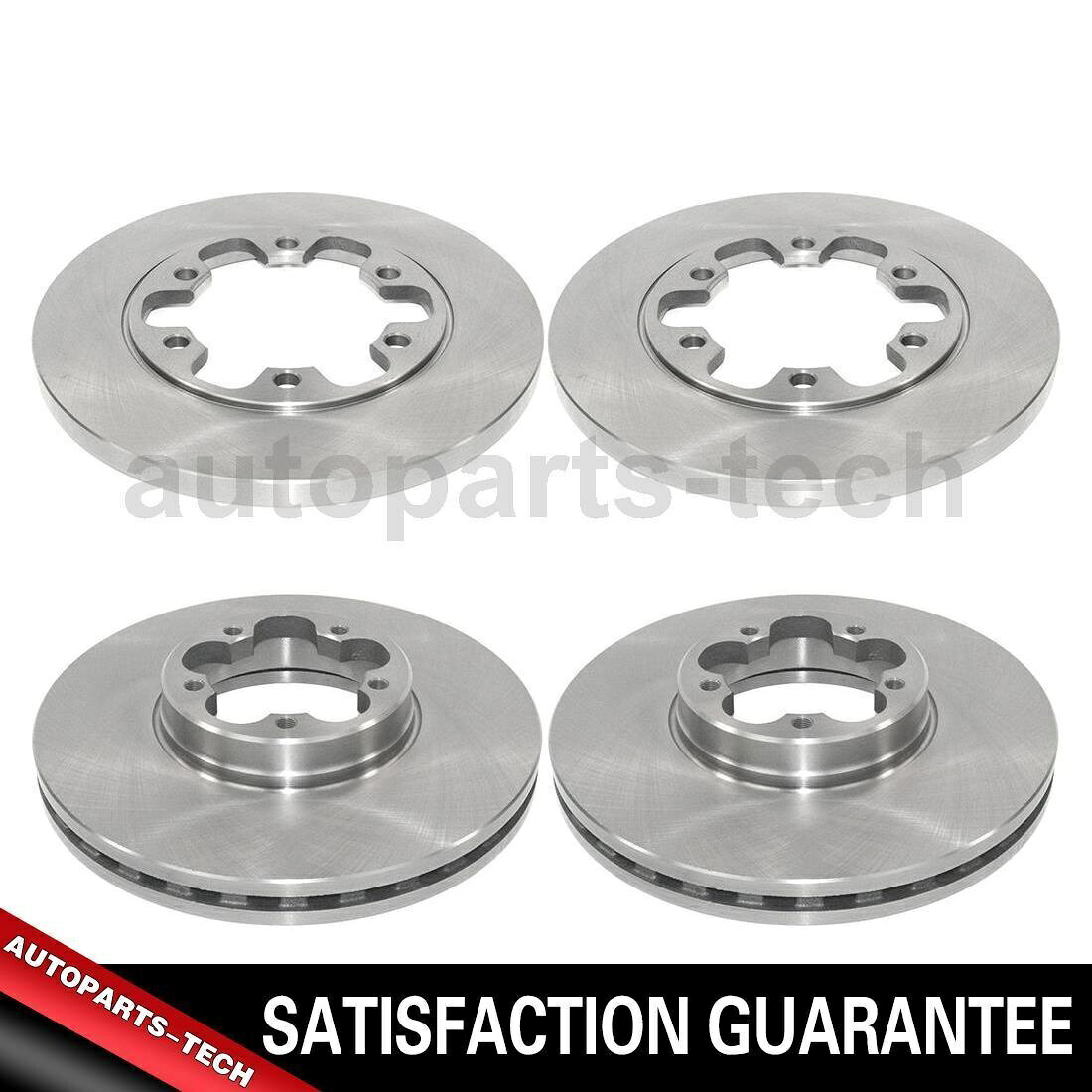 brake disc rotor パワースパワーユーロトップストップディスクブレーキ2007 BMW 530XI 3.0L L6 -KIT QN 4x DuraGo Front Rear Disc Brake Rotor For Transit-350 HD 2015~2019【並行輸入品】