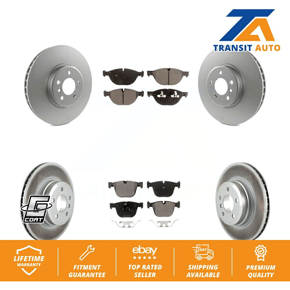 brake disc rotor ディスク-3gdシリーズスポーツスポーツフロントフィット13-18ホンダアホンダア Front Rear Coated Disc Brake Rotors And Ceramic Pads Kit For BMW X5 X6 xDrive50i【並行輸入品】
