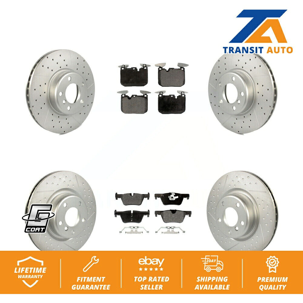brake disc rotor BMW 228i Xdrive用のフロントリアコーティングディスクブレーキローターとセミメタルパッドキット Front Rear Coated Disc Brake Rotor And Semi-Metallic Pad Kit For BMW 228i xDrive【並行輸入品】｜Us Custom Parts Shop USDM