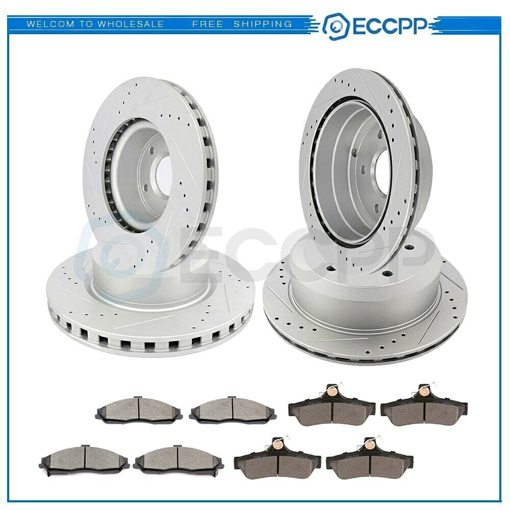 brake disc rotor hkc4898.544z For Pontiac GTO 05 - 06 Front And Rear Brake Rotors & Metallic Pads Drill Slot【並行輸入品】｜Us Custom Parts Shop USDM