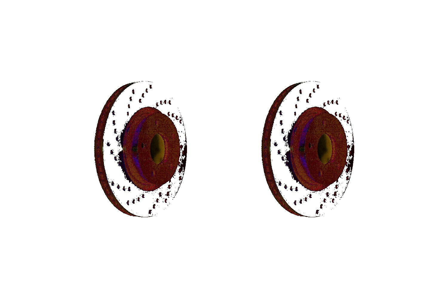 brake disc rotor ブレーキブレーキ2006-2008 Acura tl Rear PAIR Stoptech Disc Brake Rotor for 2005-2006 Saab 9-2X (46699)【並行輸入品】|Us Custom Parts Shop USDM