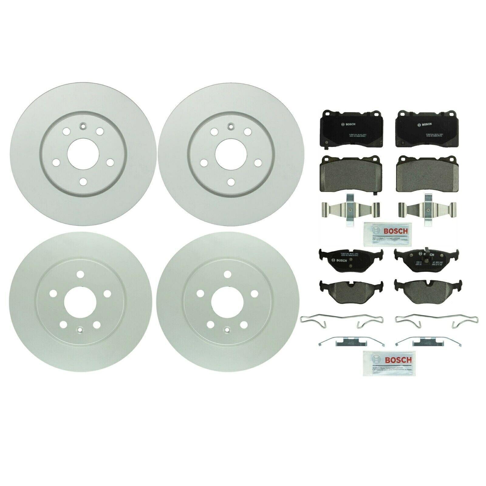brake disc rotor ボッシュフロント321mm＆リア291mmブレーキキットディスクローターSaab 9-5用セミメットパッド Bosch Front 321mm & Rear 291mm Brake Kit Disc Rotors Semi-Met Pads For Saab 9-5【並行輸入品】