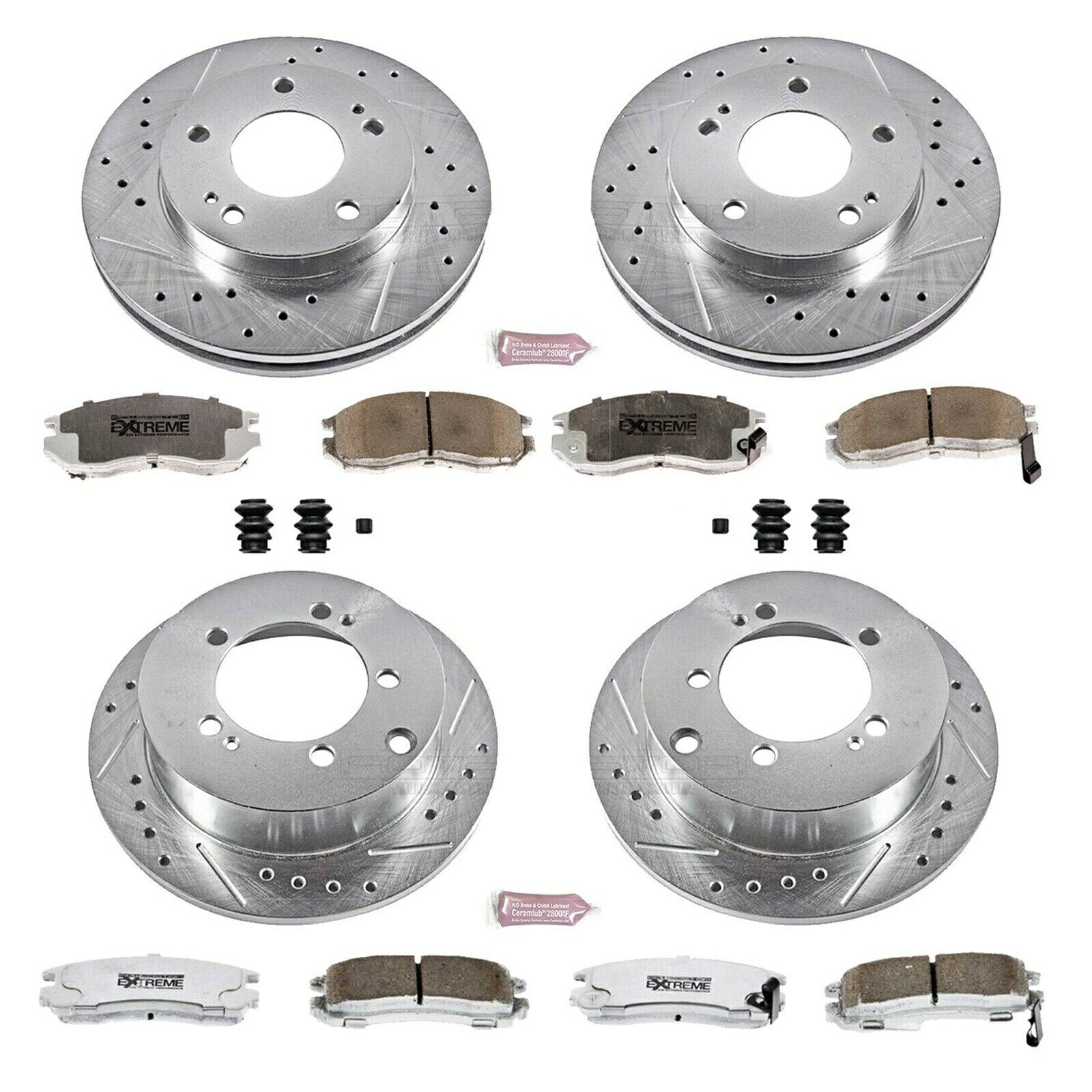 brake disc rotor PowerStop K683-26パフォーマンスストリートウォリアーZ26ブレーキキット94-00三菱のブレーキキット Powerstop K683-26 Performance Street Warrior Z26 Brake Kit for 94-00 Mitsubishi【並行輸入品】｜Us Custom Parts Shop USDM