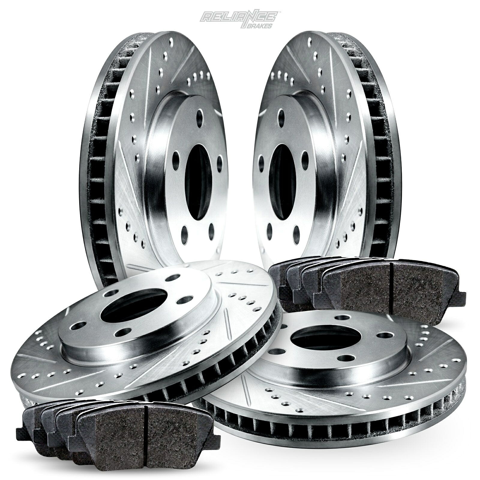 brake disc rotor [フルキット]ドリルスロットブレーキローター +セラミックパッドBLCC.58004.02 [FULL KIT] Drilled Slotted Brake Rotors + Ceramic Pads BLCC.58004.02【並行輸入品】｜Us Custom Parts Shop USDM