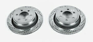 brake disc rotor 12-18フォードF -150リアエボリューションドリル＆スロットローターのパワーストップ - ペア - Power Stop for 12-18 Ford F-150 Rear Evolution Drilled & Slotted Rotors - Pair -【並行輸入品】