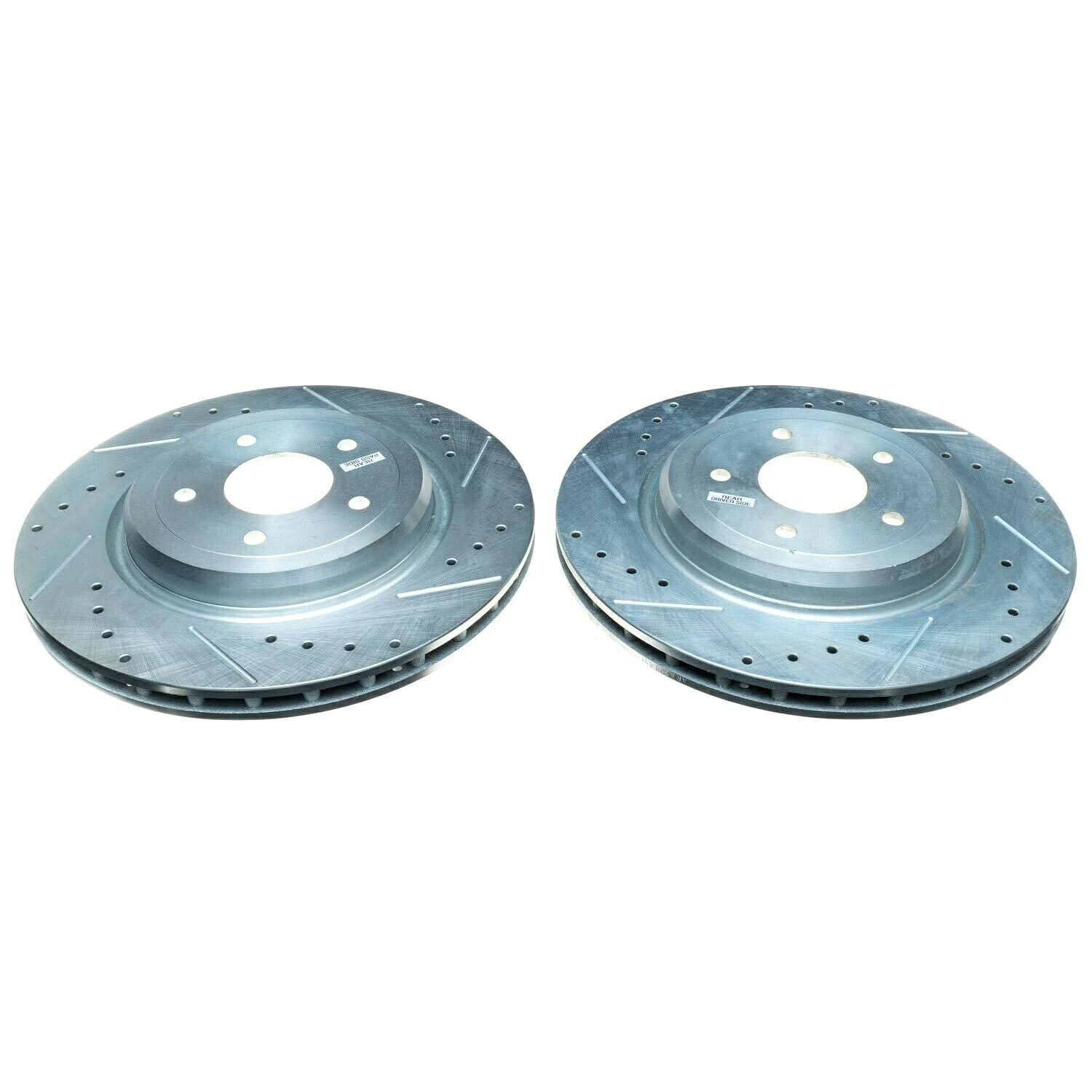 brake disc rotor パワーストップ - シェブロール用のリアドリル、スロット、亜鉛メッキブレーキローターペア Power Stop - Rear Drilled, Slotted and Zinc Plated Brake Rotor Pair for Chevrole【並行輸入品】｜Us Custom Parts Shop USDM