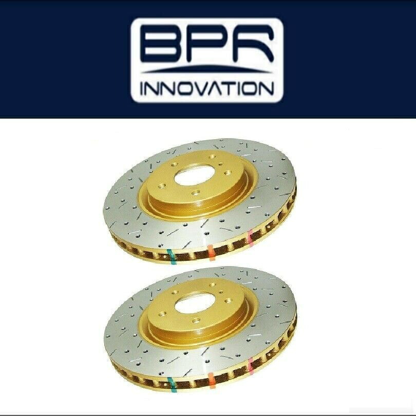 brake disc rotor Subaru Legacy GT 05-08フロントドリル＆スロット4000シリーズローター（ペア）のDBA DBA for Subaru Legacy GT 05-08 Front Drilled & Slotted 4000 Series Rotor (Pair)【並行輸入品】｜Us Custom Parts Shop USDM