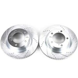 brake disc rotor パワーストップフロントエボリューションドリルド＆スロットローター-16-19レクサスLX570のペア Power Stop Front Evolution Drilled & Slotted Rotors - Pair for 16-19 Lexus LX570【並行輸入品】｜Us Custom Parts Shop USDM