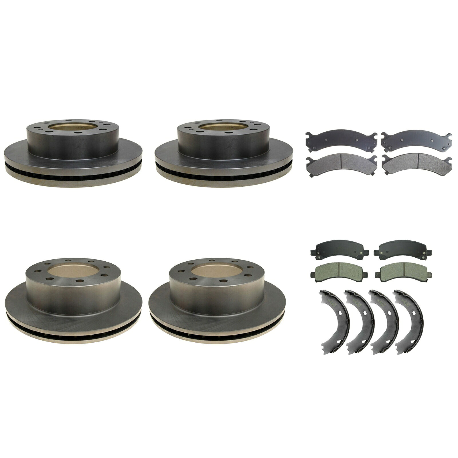 brake disc rotor Acdelco Silver Front325mm Lear330mmブレーキキットディスクローターパッド靴Savanaの靴 ACDelco Silver Front325mm Rear330mm Brake Kit Discs Rotors Pads Shoes for Savana【並行輸入品】｜Us Custom Parts Shop USDM