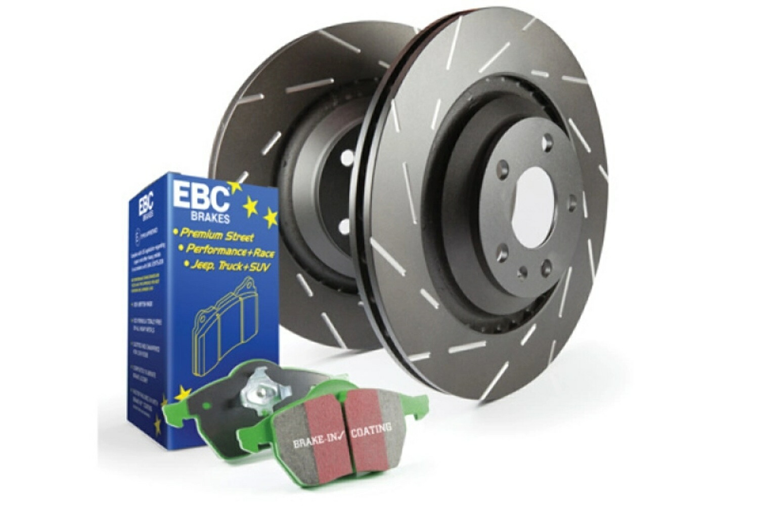 brake disc rotor EBC S2キットGreenStuffパッド＆USRローター-S2KF1683 EBC S2 Kits Greenstuff Pads & USR Rotors - S2KF1683【並行輸入品】
