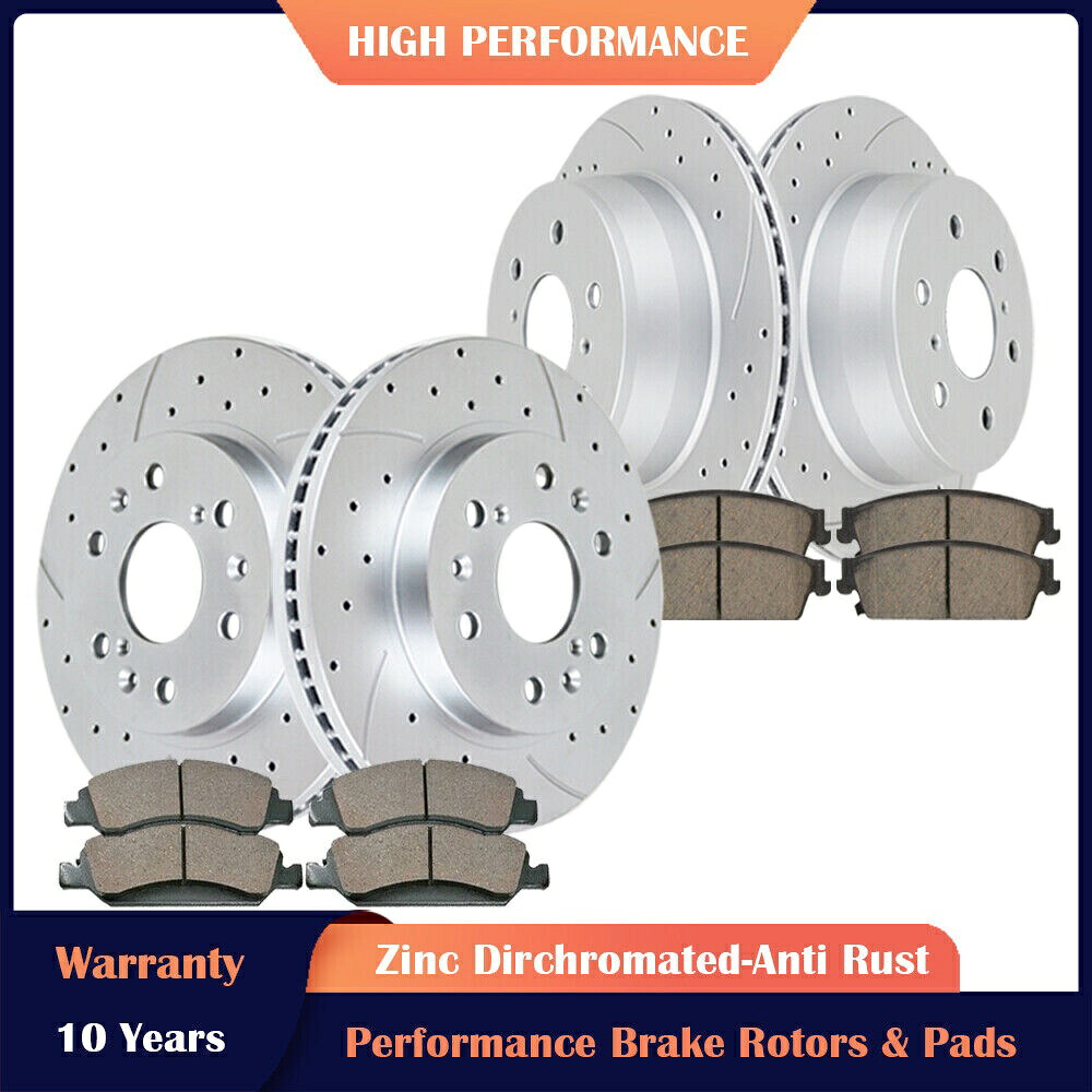 brake disc rotor 2003年年2006年年年ssrののキットレイベストスディスク62196） Front Rear Brake Rotors Disc and Pads Brakes Kit for Chevy SILVERADO SIERRA 1500【並行輸入品】｜Us Custom Parts Shop USDM