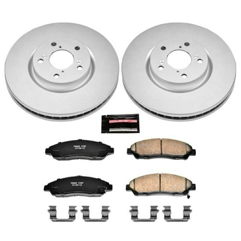 brake disc rotor パワーストップ07-13フィットアキュラMDXフロントZ17エボリューションジオメットコーティングブレーキキット-CR Power Stop 07-13 fits Acura MDX Front Z17 Evolution Geomet Coated Brake Kit - CR【並行輸入品】｜Us Custom Parts Shop USDM