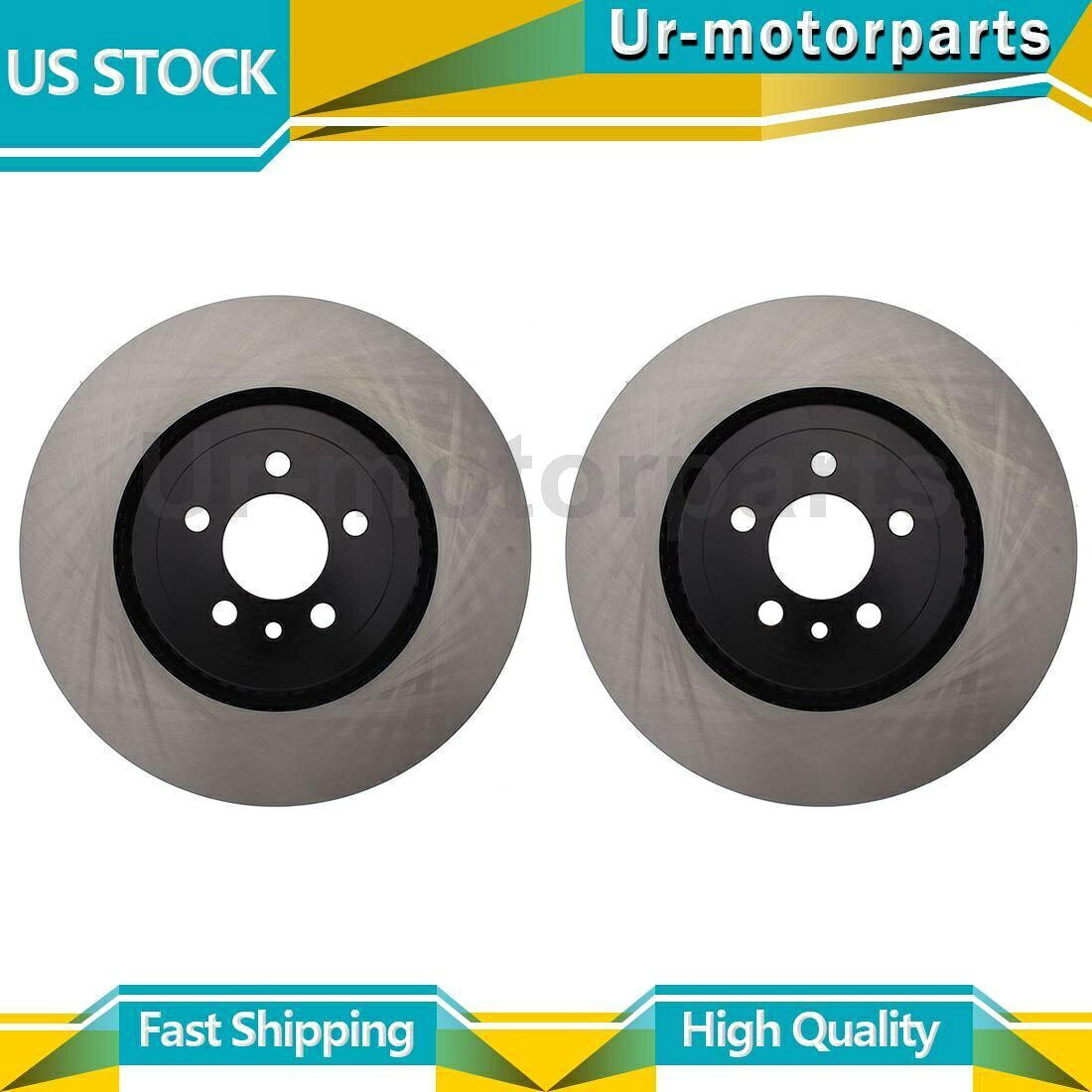 brake disc rotor （2）フロントディスクブレーキローター中心部品はダッジチャレンジャー2017-2019に適合します (2) Front Disc Brake Rotor Centric Parts Fits Dodge Challenger 2017-2019【並行輸入品】