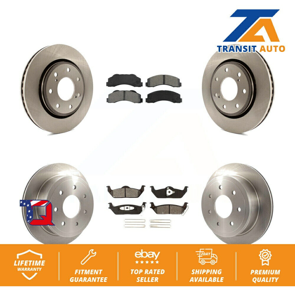brake disc rotor ebcブレーキS1KF1072S1 Front Rear Brake Rotors & Semi-Metallic Pad Kit For Ford F-150 With 7 Lug Wheels【並行輸入品】|Us Custom Parts Shop USDM