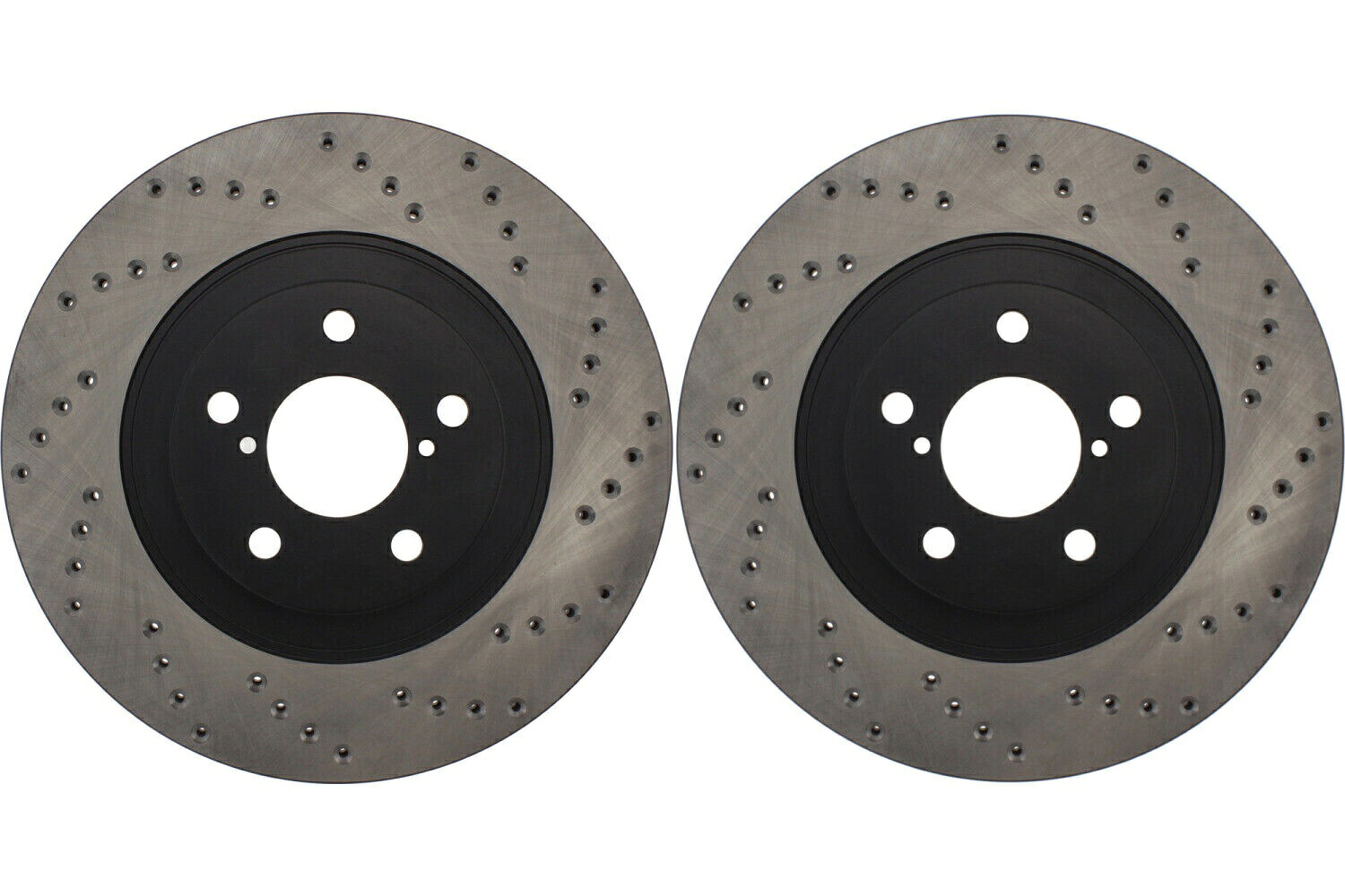 brake disc rotor ebcステージ5スーパーストリートストリートくるみスロット付き95-09シボレータホ Front PAIR Stoptech Disc Brake Rotor for 2009-2014 Subaru Impreza (46592)【並行輸入品】