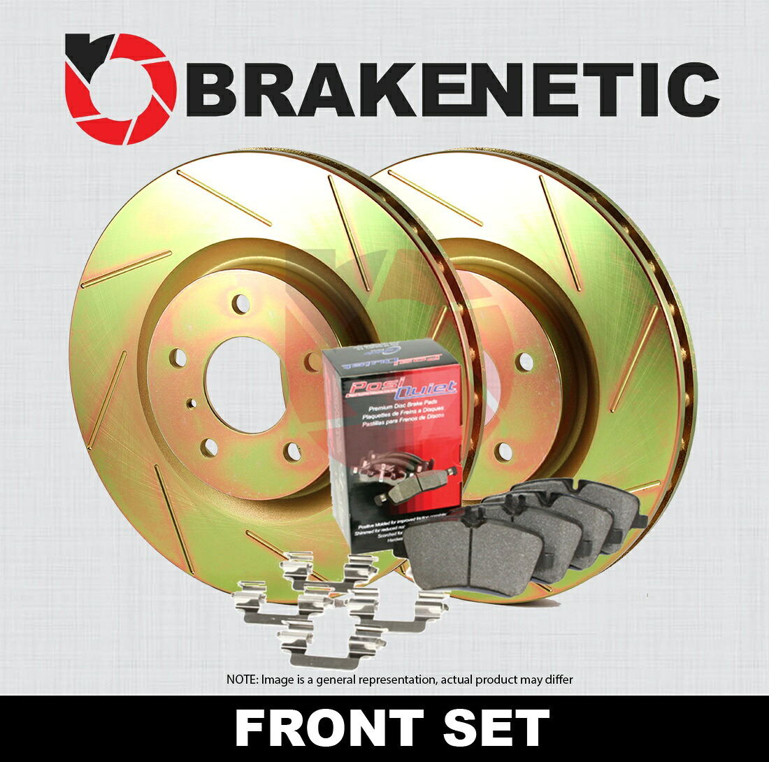 brake disc rotor 06-11ヒュンダイアクセントEBC 1.6 GDスポーツ-EBCGD1581 FRONT BRAKENETIC SPORT SLOTTED Brake Disc Rotors + POSI QUIET Pads BSK81650【並行輸入品】｜Us Custom Parts Shop USDM