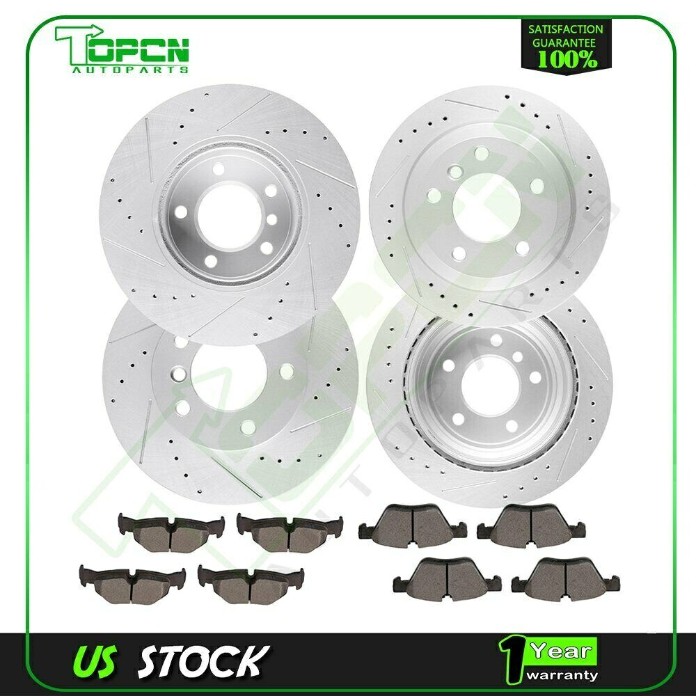 brake disc rotor EBC BSD7158 BSD For 2006 BMW 325i l6 GAS Front & Rear Brake Ceramic Pads and Rotor Drill slotted【並行輸入品】｜Us Custom Parts Shop USDM
