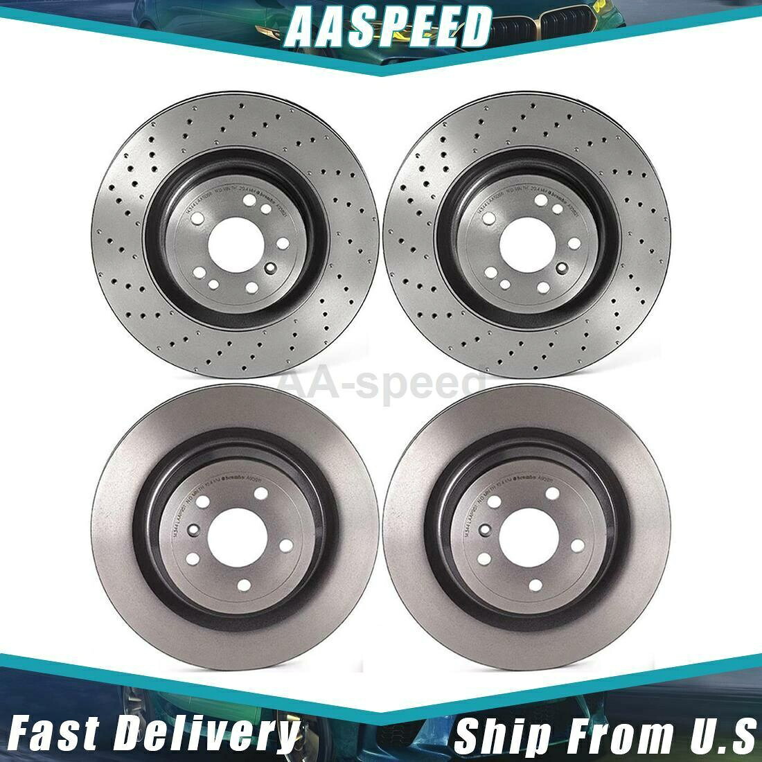 brake disc rotor 2013-2017のメルセデスベンツ4xフロントリアディスクブレーキローターブレンボ For 2013-2017 Mercedes-Benz 4X Front Rear Disc Brake Rotor Brembo【並行輸入品】｜Us Custom Parts Shop USDM