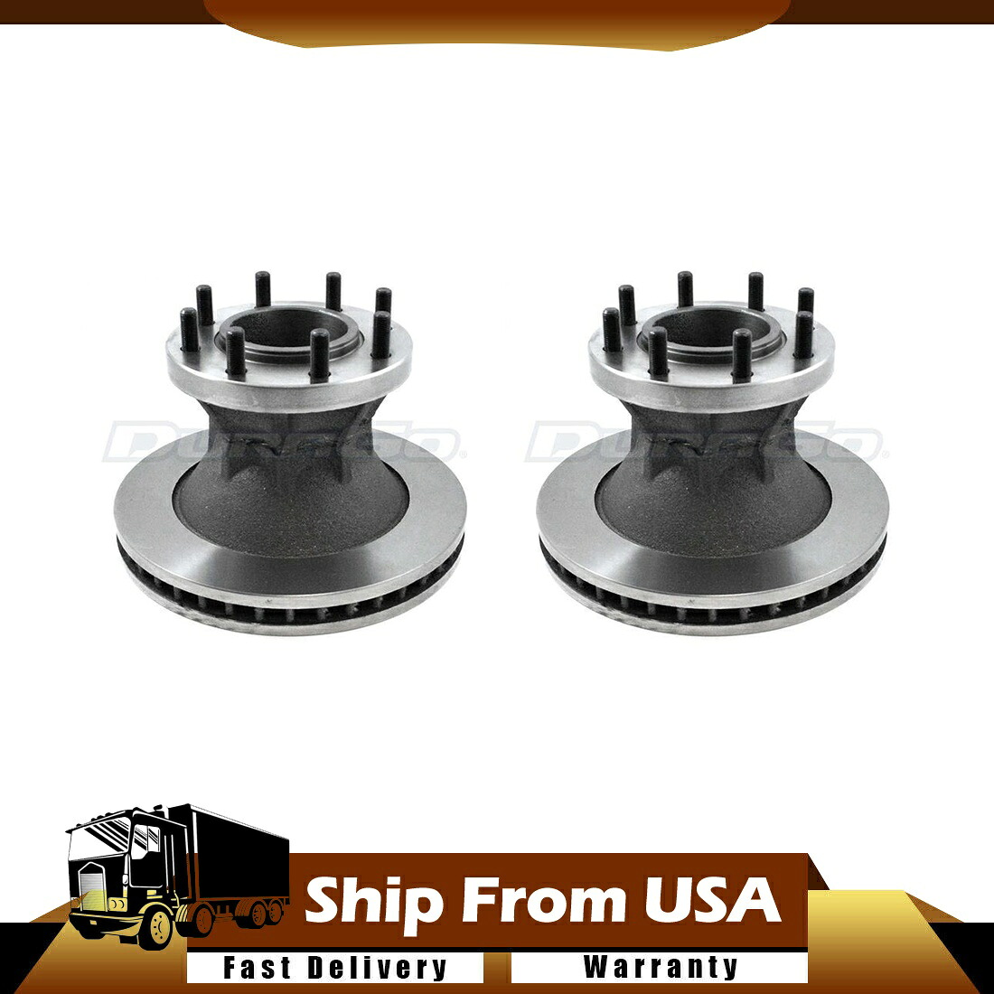 brake disc rotor 2001年年2002 Front 2X DuraGo Disc Brake Rotor & Hub Assembly fits 1987-1988 Chevrolet R30_WT【並行輸入品】|Us Custom Parts Shop USDM