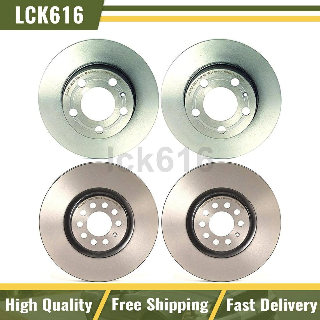 brake disc rotor 2012年年2013年2014-2016Ford F-150 4PCS/セットセット Brembo Brake Rotors Set of 4 Front Rear Kit For 2000-2006 Audi TT【並行輸入品】