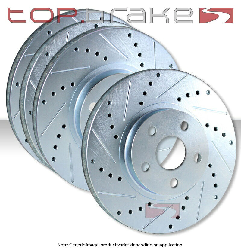 brake disc rotor 4pcs c-tekディスクディスクブレーキローターの日ローグ2014-2017 FRONT + REAR SET Performance Cross Drilled Slotted Brake Disc Rotors TBS105794【並行輸入品】｜Us Custom Parts Shop USDM