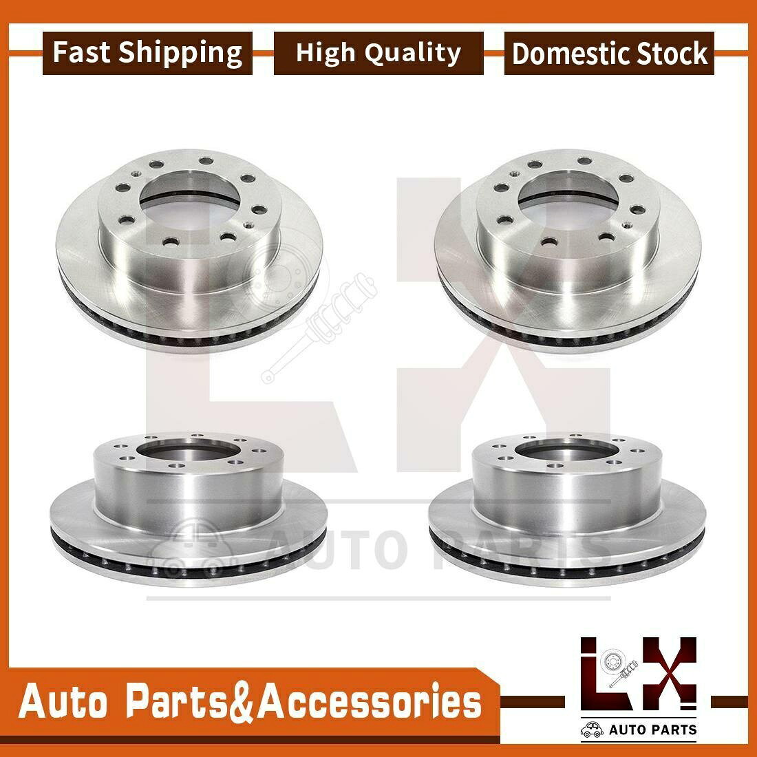 brake disc rotor 2006 2007 Chrysler PT Cruiser Turbo Drill Slot Brake Rotors 4PCS DuraGo Disc Brake Rotor Front Rear Fits Express 3500 Chevrolet 2003-2019【並行輸入品】|Us Custom Parts Shop USDM