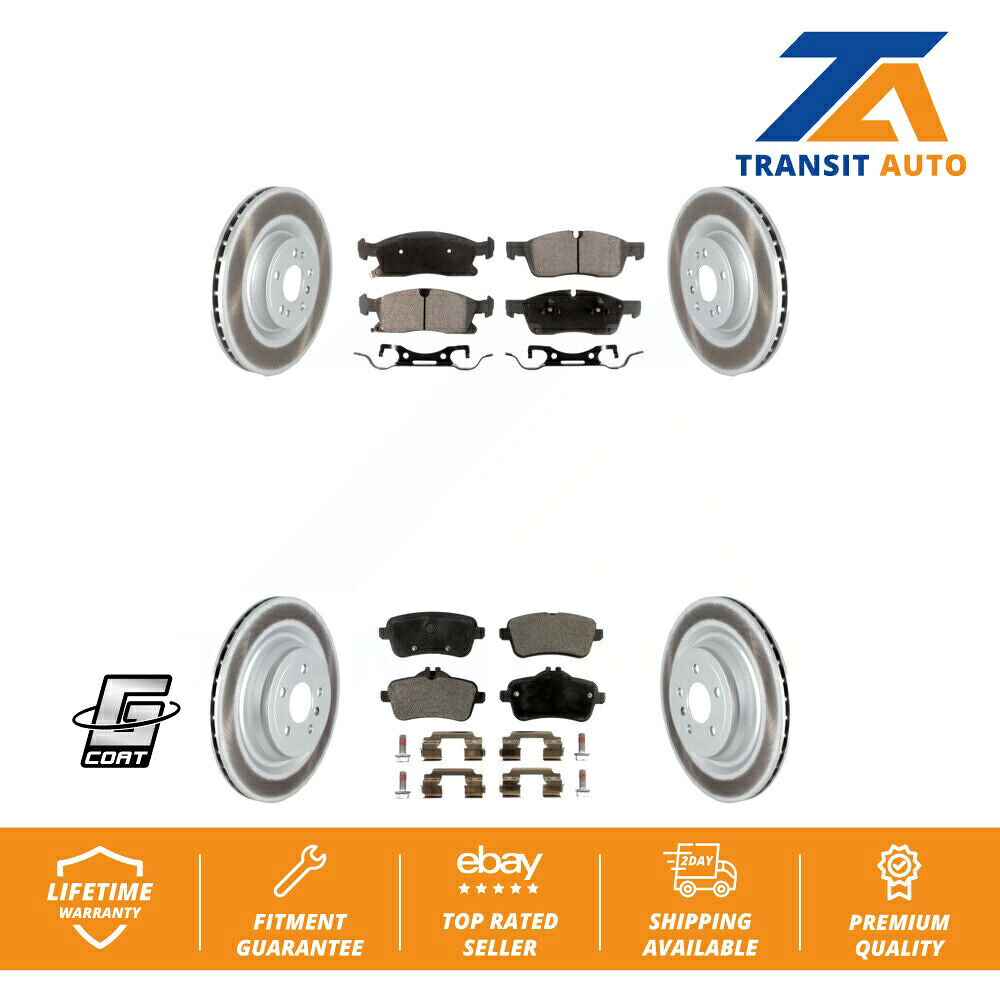 brake disc rotor メルセデスベンツGLS450 GL450 GL350用のフロントリアコートブレーキローターセラミックパッドキット Front Rear Coat Brake Rotor Ceramic Pad Kit For Mercedes-Benz GLS450 GL450 GL350【並行輸入品】