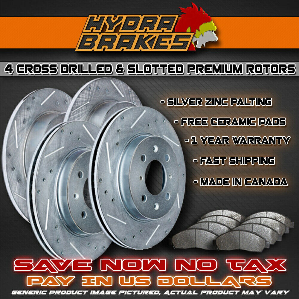 brake disc rotor PowerStop AR8310XPR PowerStop進化パフォーマンスドリルドリル FITS 2004 2005 2006 VW TOUAREG 330MM Drill Slot Brake Rotors CERAMIC SLV【並行輸入品】