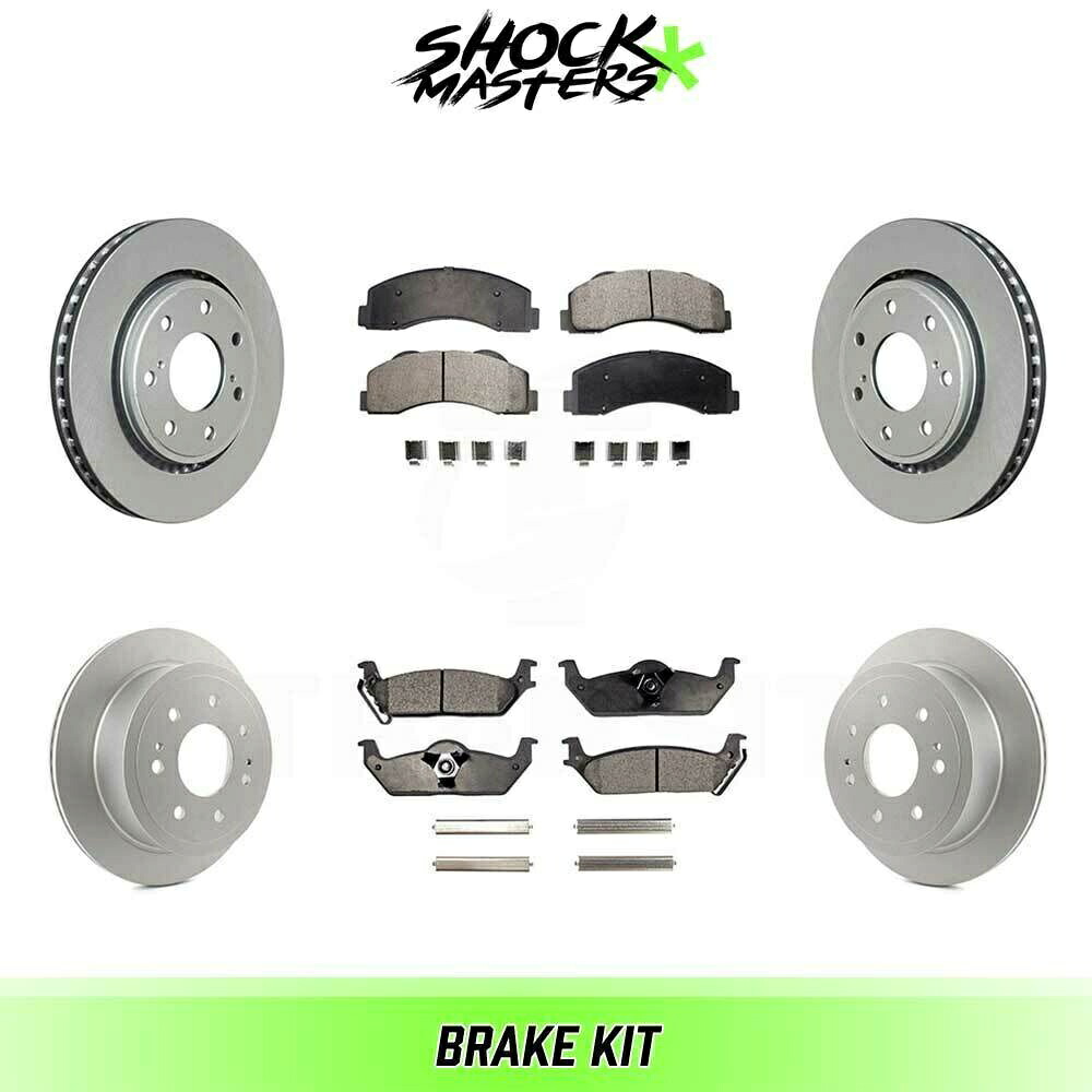 brake disc rotor 2003 Subaru Impreza WRX Front & Rear S-Metalic Brake Pad & Coated Rotors for 2010-2011 Ford F-150 7 Lug【並行輸入品】|Us Custom Parts Shop USDM