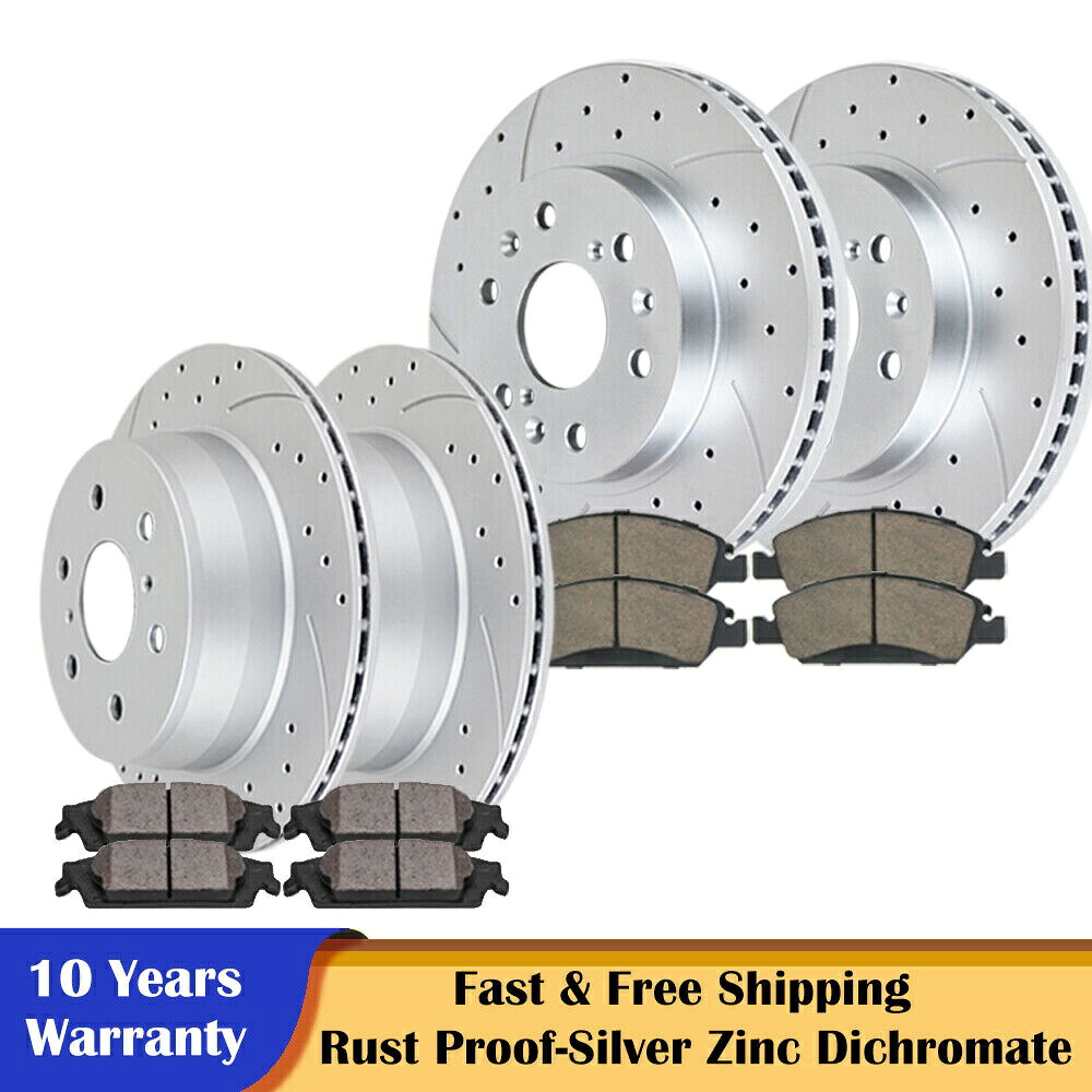 brake disc rotor P0355 Fit 2000 2001 Ford Excursion 4WD Front Rear Brakes and Rotors Brake Pads for Chevy Suburban 1500 GMC Yukon Brakes【並行輸入品】｜Us Custom Parts Shop USDM 85,971円